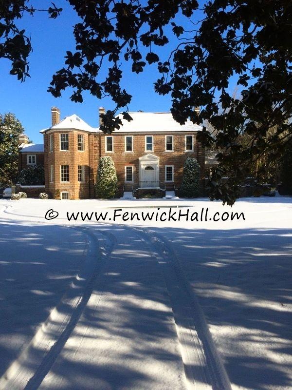 Fenwick Hall snow,  Hauser Graphics, John Hauser