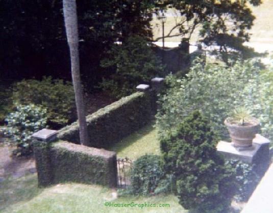 Victor Morawetz had the garden designed in 1930.  Photographer John R. Hauser.