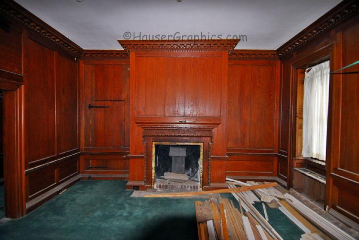 Fenwick SouthEast room during recent restoration.