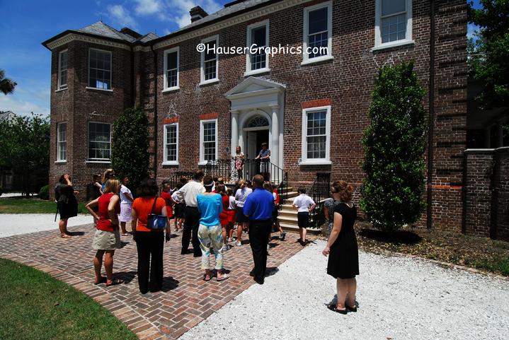 charleston day school field trip, georgian english mansion, morawetz, cactus, reflection pond, english garden, magnolias, camellias south carolina 