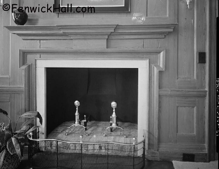 Fenwick 1980's NE bed chamber fireplace